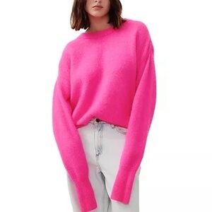 American Vintage VITOW Fuchsia sweater XS/S